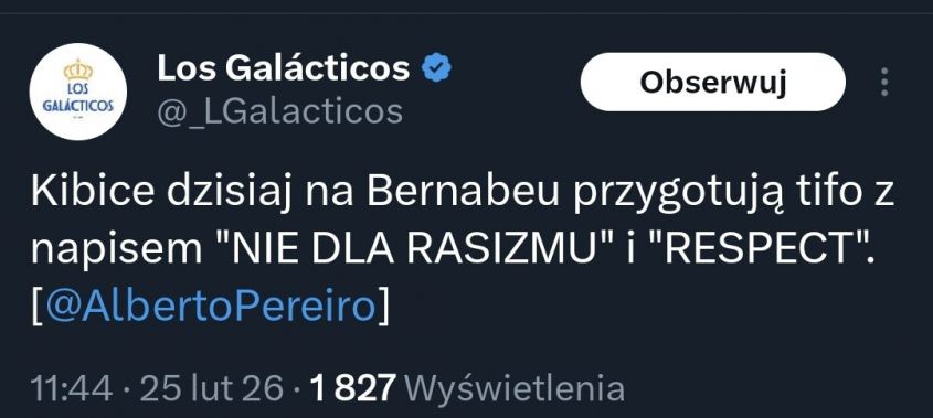 Takie TIFO pojawi się dziś na meczu Realu z Benfiką!